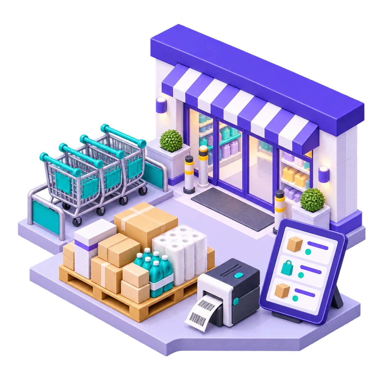 Illustration des échanges E.Leclerc : Échanges de données commerciales avec votre interlocuteur de la distribution